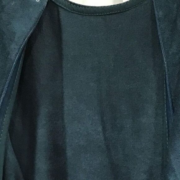 Anthropologie faux suede jumpsuit NWT - Picture 8 of 9